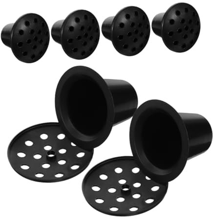 HANABASS 6pièces Vases Pour Tombe Plastique Pots De Fleurs Commémoratifs Pour Cimetière Jardinières Décoratives Pour Urne