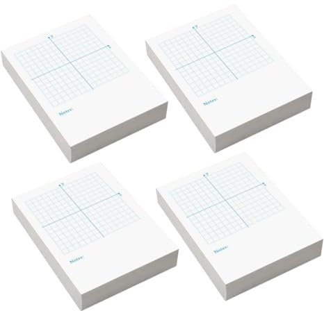 DOITOOL Millimeterpapier Für Mathematik Mathe-zeichenpapier Xy-papiere Bücher Notizblock Mit Kariertem Rasterdesign Für Präzise Diagramme Und Koordinaten