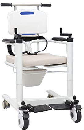 Sollevatore per sedia a rotelle per trasferimento pazienti, sollevatore per anziani paralizzati, sollevatore multifunzione per disabili, sollevatore manuale multifunzionale per anziani paral
