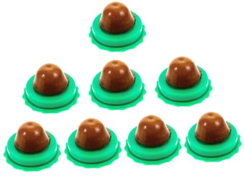 WEKADRIN 8 Stück Teiliges Katzensnack Katzenminze und Vitamin Katzendessert Pudding lutscher für Kätzchen Zahnpflegend Hygienisch mit Transparentem Deckel Zufälliger Geschmack
