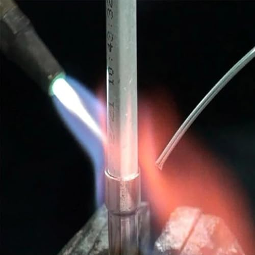 Niedriger Aluminium-Schweißstab, 2 mm Flussmittelkerndraht für Kupfer- und Aluminiumverbindungen, 300 cm Länge, kein zusätzliches Flussmittel erforderlich, geeignet
