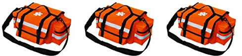 Janasiba Set di 3 per traumi per primo soccorso, kit di pronto soccorso, per farmaci, , all'aperto, pratico