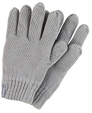 Sterntaler Baby Unisex Fingerhandschuhe Kinder Strick-Fingerhandschuh Handschuh meliert - Fingerhandschuhe - gefüttert mit Fleece - hellgrau, 3