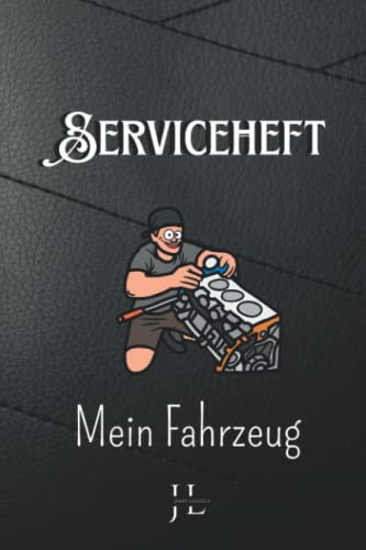 Serviceheft: Wartungsbuch für das Auto zum Ausfüllen, notieren Sie die Reparaturen, die Sie an Ihrem Fahrzeug vorgenommen haben.