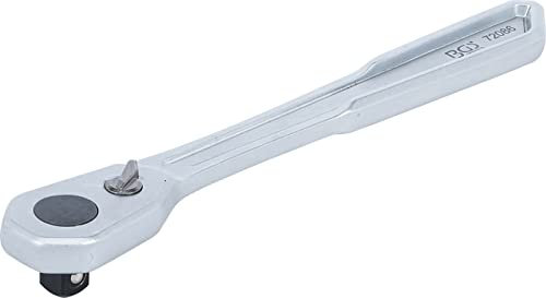 BGS Cricchetto reversibile – extra piatto – dentata fine – quadrato esterno 3/8 72086