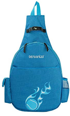 Ulapithi Sac À Dos de Tennis Elite - Pour 2 Raquettes, Unisexe, 22,83 X 11,81 X 3,15 Pouces - Idéal pour Enfants et Jeunes