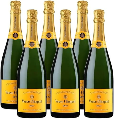 Veuve Clicquot Brut Carte Jaune Champagne 12,5% Caisse 6x75cl