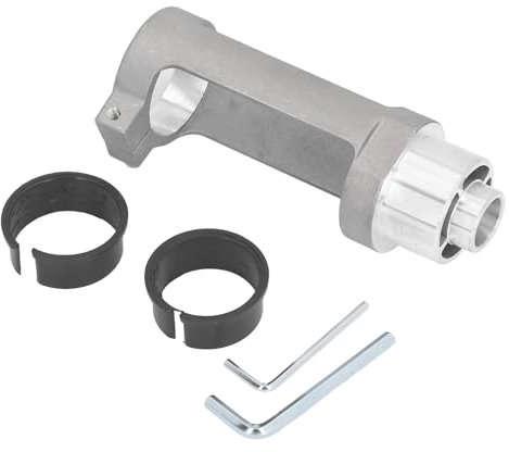 Square Hole Drill Bit Adapter Bracket,Screw Reinforced Fixation Mortising Attachment for Woodworking Fixing Bracket Accessories Hand Press Mortise Tool Quickly Install Disassemble