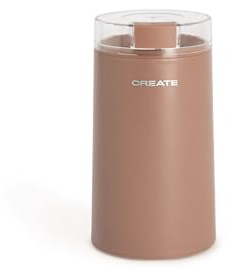 CREATE/COFFEE GRINDER STUDIO/Molinillo de café y alimentos de acero inoxidable moca/Capacidad 50g, compacto, fácil de usar, 180W