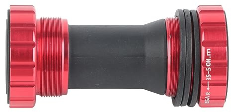 Innenlager, 68–73 mm Pressfit-Innenlager mit Gewinde, abgedichtetem Lager und Unterlegscheiben für Mountainbike und Rennrad (Verrotten)
