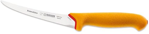 Johannes Giesser Messerfabrik PrimeLine Ausbeinmesser Messer, Gelb, 15 cm