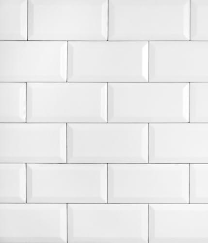 WENKO Glasrückwand Metro 60 x 70 cm Spritzschutz Weiß