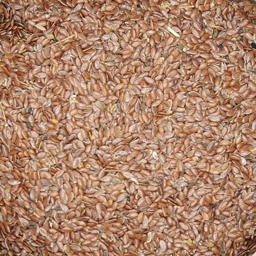 Leinsamen braun - Gladen 2,5kg- Tierfutter Pferd Taube Geflügel Vogel