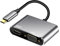 baolongking USB C auf HDMI VGA Adapter, USB Typ C Thunderbolt 3 auf VGA HDMI 4K Konverter für MacBook Pro/Air 2020 2019, iMac, Dell XPS 13/15, Surface Go, Galaxy S20, Chromebook