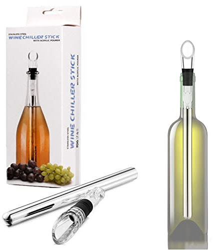 ZYWUOY Stainless Steel Red Wine Ice Wine , Wine Cooler Bottle Wine Cooler for IDEAL Wine Accessory for Home Cooking