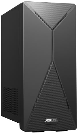 ASUS S501MER-DS504 Ordinateur de Bureau, Intel Core i5-13400, 16 Go de RAM DDR5, 1 to PCIe SSD, Wi-FI 6E, Windows 11 Home, Noir, S501MER-DS504