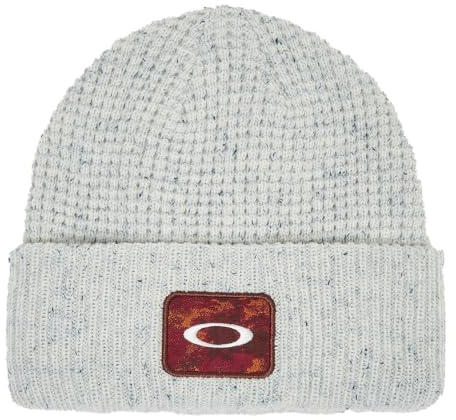 Oakley Herren Beanie-Mütze Ellipse Patch Waffle Beanie