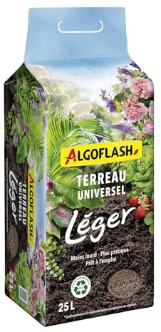 Algoflash Terreau Léger Universel - 25 L