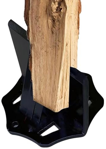 Spaccalegna manuale - taglialegna Spaccalegna manuale | Attrezzi portatili per spaccare la legna, attrezzo per spaccare la legna in acciaio ad alto tenore di carbonio per stufe, caminetti e brac