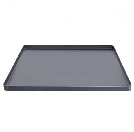 Dishwasher Drain Pan Mat Washing Machine Pan Tray with Raised Edged Portable Nonslip Silicone Under Dishwasher Drip Silicone Mat