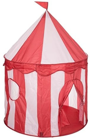 Atmosphera for Kids - Tente Pop Up Enfant Circus 135cm Rouge
