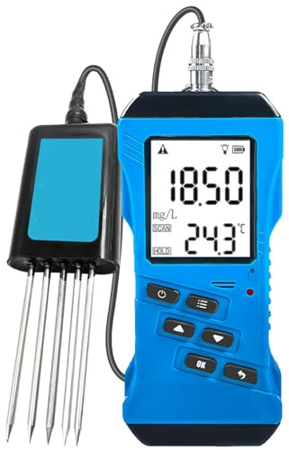 UPLTOE Kit per Analisi del Terreno 7 in 1 Tester,Igrometro Piante,Tester Npk+misuratore PH Misura umidità, per Giardino, Fattoria, Cura del Pra.