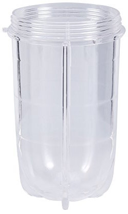 Bicaquu Tazza di ricambio per tazza, in plastica trasparente alta o corta Tazza frullatore Spremiagrumi Accessori parti di ricambio(Tall Cup)