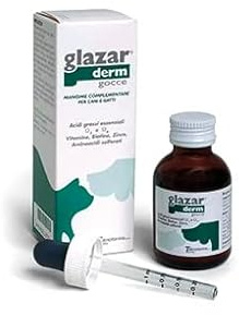 Glazarderm Gocce 50 ml Vitaminpräparat Hunde Katzen