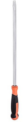 HARFINGTON Slotted Screwdriver 12mm Flat Head Impact Demolition Driver with 20 Square Shank for Industry/Automobile Repair