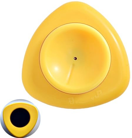 Magnetic Egg Piercer for Hard Boiled Eggs, Jawbush Egg Poker Tool with Safety Lock, Super Easy Egg Peeler and Egg Hole Puncher for Raw Eggs, Egg Pricker with Stainless Steel Pin