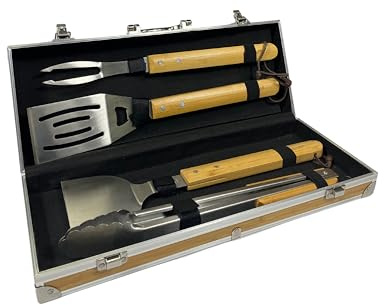 MASTRAD - Grillkoffer – 4 Utensilien