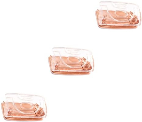 STOBOK 3stücke Roségold Papierlocher Tragbarer Bürolocher Für Dokumente Und Karten Multifunktionales Schreibtischzubehör Für Zuhause Und Büro Verstellbar Und Platzsparend Für