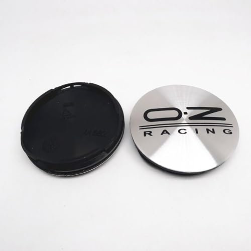 YWWNB 4 Piezas Coche Tapas Centrales, para OZ O.Z Racing M582 55mm,A Tapas Llantas Impermeable AntióXido Centrales de Rueda Embellecedor Accesorios,d