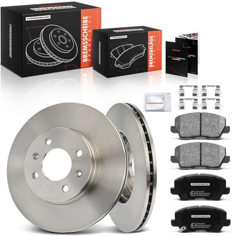 Frankberg Set freni incl. 2x Dischi Freno + 4x Pastiglie dei Freni Anteriore Compatibile con Picanto Sì 1.2 1.0 1.0 T-GDi 1.0 LPG 2017-2025 Replace# 58101G6A40,58101G6A30