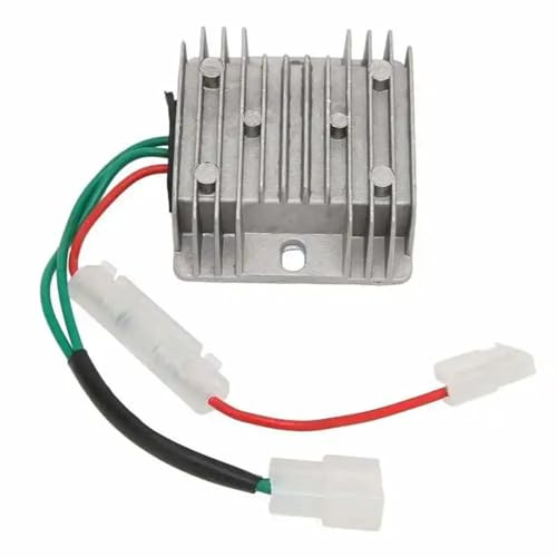 KWWEWEB DC 12V Regolatore Automatico di Tensione Regolatore di Tensione Stabilizzatore Automatico di Tensione Accessorio di avviamento Elettrico in Alluminio for 178F 186F