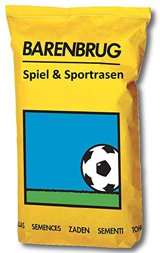 BARENBRUG Rasensamen Spiel und Sportrasen 5 kg Gebrauchsrasen Familienrasen