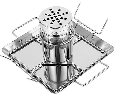 TOYANDONA Supporto per Pollo da Barbecue in Acciaio Inox, 1 Pezzo
