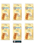 6 x Mulino Bianco Flauti al Latte – Merendine Soffici con Ripieno al Latte, 8 Pezzi da 35 g per Confezione, Snack Dolce Italiano, + key smarter italy shop service