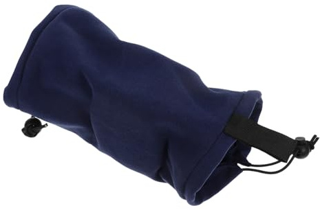iplusmile paraorecchie per Cani Cuffie antirumore per Cani Quando Fa Freddo Protezione per Le Orecchie del Cane per Il Rumore Copertura per Le Orecchie del Cane per Il Bagno Corsa Nylon Blu