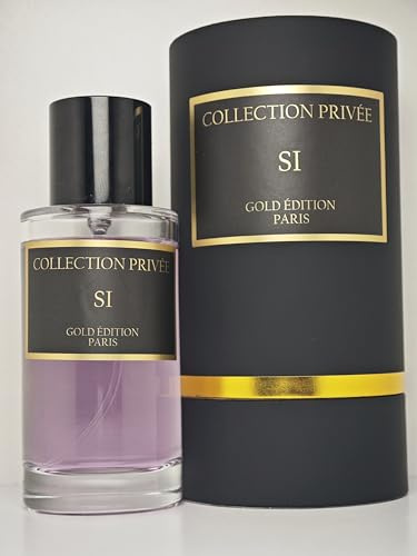 Si – Eau de Parfum Damen – Eleganter Damenduft mit Johannisbeere & Vanille – Collection Privée Gold Edition – 50ml