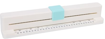 Asixxsix Puncher de 30 Hoyos, Punch de Papel Manual de Empuje a Mano para el Cuaderno de Papel A4 B5 A5 B6 A6 B7 A7, con Base de Trabajo sin Deslizamiento y Piezas de Trabajo