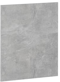 Vicco Küchenfront R-Line, Beton, 59.6 x 71.3 cm | Möbelfront für den Backofenumbauschrank (halb), passend für R-Line Küchenschränke zur einfachen Montage