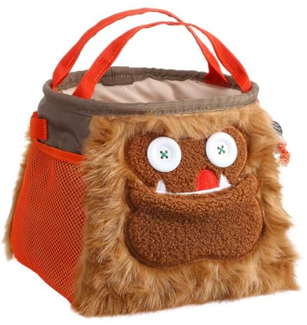 8b+ Boulderbag mit vielen Taschen und Zahnbürstenhalterungen