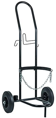 ROTHENBERGER Industrial gas cylinders (all types) transport trolley solid rubber tires ; also for transporting flower/plant tubs