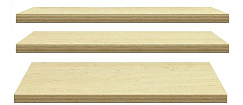 BaustoffhandelShop Werkbankplatte Arbeitsplatte Multiplexplatte Länge bis 200cm (30mm, 1250 x 700 mm)