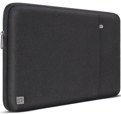 DOMISO Laptoptasche Laptop Tasche für 15 Zoll MacBook Air M5 2026/M4/M3/M2 | Laptophülle Notebook MacBook Tasche Laptop Hülle Case für MacBook Air 15 Zoll(2026–2023),Wasserdichte Schutzhülle,Schwarz