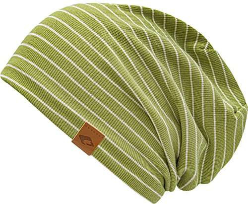 CHILLOUTS Damen Taipeh Hat Longbeanie, Olive, Einheitsgröße EU