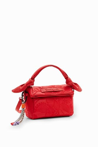 Desigual Women's Alpha LOVERTY 3.0 MI Accessories PU Hand Bag, Red