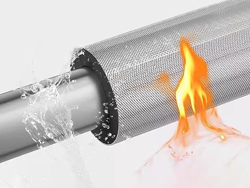 Rohrisolierung isolierung Rohrisolierung Für 50mm Kupferrohr, Rohrisolierungsschaumrohr Für Klimaanlage, Selbstklebende Isolierabdeckungen Für Kaltwasserrohre ( Color : 76mm(3.0 in) , Size : 4 Pieces