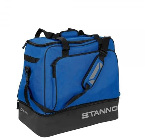 Stanno Sportbag - Pro - Tasche Prime - Fitness Tasche - Großer Sporttasche und Verstellbarer Schultergurt - Fussballtasche Herren/Damen - Trainingstasche - Blue - Größe One Size